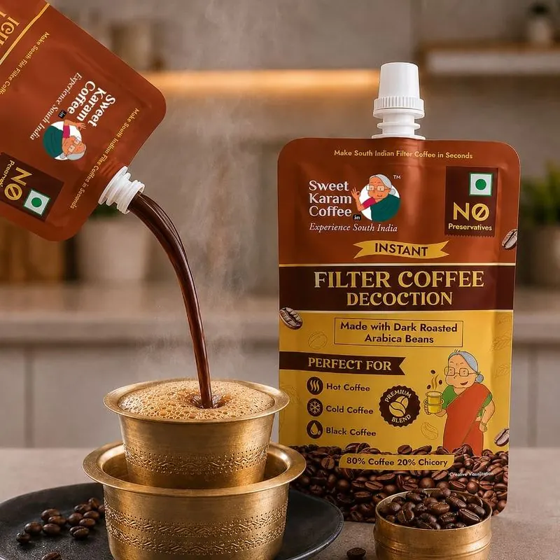 Instant Filter Coffee Decoction